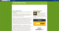 Desktop Screenshot of carolacatalano.blogspot.com