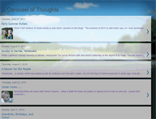Tablet Screenshot of acarouselofthoughts.blogspot.com