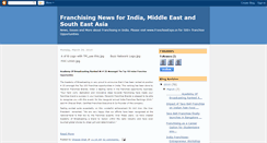 Desktop Screenshot of franchiseindia.blogspot.com