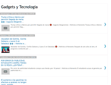 Tablet Screenshot of gadgetsytecnologiahoy.blogspot.com