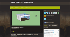 Desktop Screenshot of partitionexhibition.blogspot.com