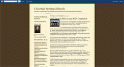 Desktop Screenshot of coloradospringsschools.blogspot.com