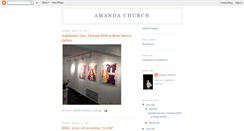 Desktop Screenshot of amandachurch.blogspot.com