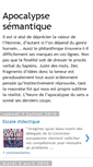 Mobile Screenshot of apocalypse-semantique.blogspot.com