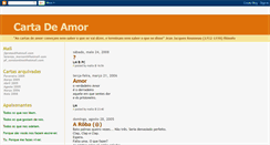 Desktop Screenshot of cartadeamor.blogspot.com