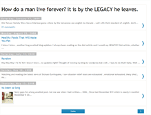 Tablet Screenshot of legacymaker.blogspot.com