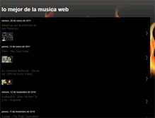 Tablet Screenshot of lomejordelamusicaweb.blogspot.com