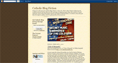 Desktop Screenshot of catholicblogfiction.blogspot.com