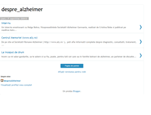 Tablet Screenshot of despre-alzheimer.blogspot.com