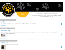 Tablet Screenshot of paws-on-the-run.blogspot.com