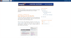 Desktop Screenshot of juniper-support.blogspot.com