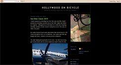 Desktop Screenshot of hollywoodonbike.blogspot.com