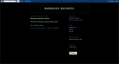 Desktop Screenshot of barbados-business.blogspot.com