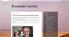 Desktop Screenshot of elvuelodelgavilan.blogspot.com