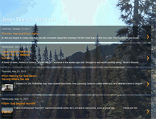 Tablet Screenshot of jesusdoesntgetlost.blogspot.com