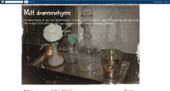 Desktop Screenshot of mittdrommehjem.blogspot.com
