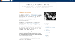 Desktop Screenshot of inspirecreatelove.blogspot.com