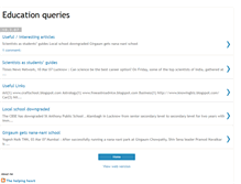 Tablet Screenshot of educationqueries.blogspot.com