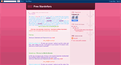 Desktop Screenshot of amyinkstardollars.blogspot.com