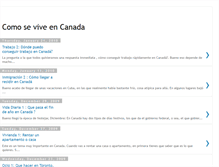 Tablet Screenshot of comoseviveencanada.blogspot.com