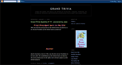 Desktop Screenshot of grandtrivia.blogspot.com