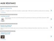 Tablet Screenshot of muderesistance.blogspot.com