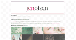 Desktop Screenshot of jenolsenphotographics.blogspot.com
