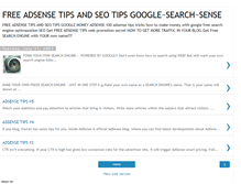 Tablet Screenshot of freeadsensetips4u.blogspot.com