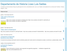Tablet Screenshot of departamentohistorialuissaldes.blogspot.com
