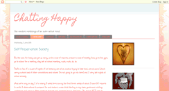 Desktop Screenshot of chattinghappy.blogspot.com