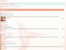 Tablet Screenshot of chattinghappy.blogspot.com