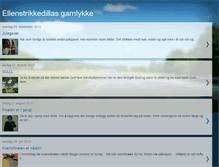 Tablet Screenshot of ellenstrikkedilla.blogspot.com