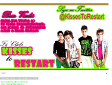 Tablet Screenshot of kissestorestart.blogspot.com