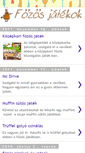 Mobile Screenshot of fozos-jatekok.blogspot.com