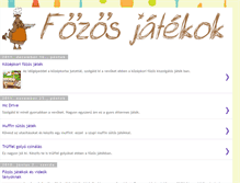 Tablet Screenshot of fozos-jatekok.blogspot.com