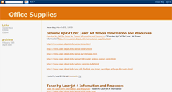 Desktop Screenshot of officesupplydepot.blogspot.com