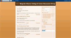 Desktop Screenshot of belgradealliancecc.blogspot.com