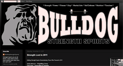 Desktop Screenshot of bulldogstrength.blogspot.com