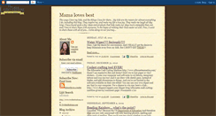 Desktop Screenshot of mamalovesbest.blogspot.com