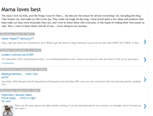 Tablet Screenshot of mamalovesbest.blogspot.com