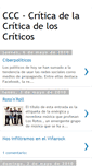 Mobile Screenshot of criticadelacriticadeloscriticos.blogspot.com