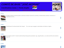 Tablet Screenshot of comitejoseartigas.blogspot.com