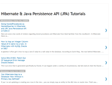 Tablet Screenshot of hibernate3tutorials.blogspot.com
