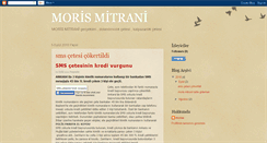 Desktop Screenshot of morismitranii.blogspot.com