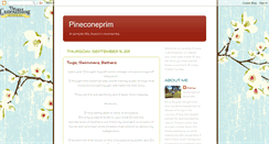 Desktop Screenshot of pineconeprim.blogspot.com