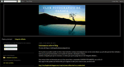 Desktop Screenshot of clubfotograficodeoaxaca.blogspot.com