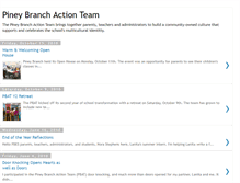 Tablet Screenshot of pineybranchactionteam.blogspot.com