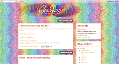 Desktop Screenshot of dearsweetaru.blogspot.com