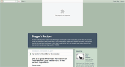 Desktop Screenshot of bloggersrecipes.blogspot.com