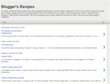 Tablet Screenshot of bloggersrecipes.blogspot.com